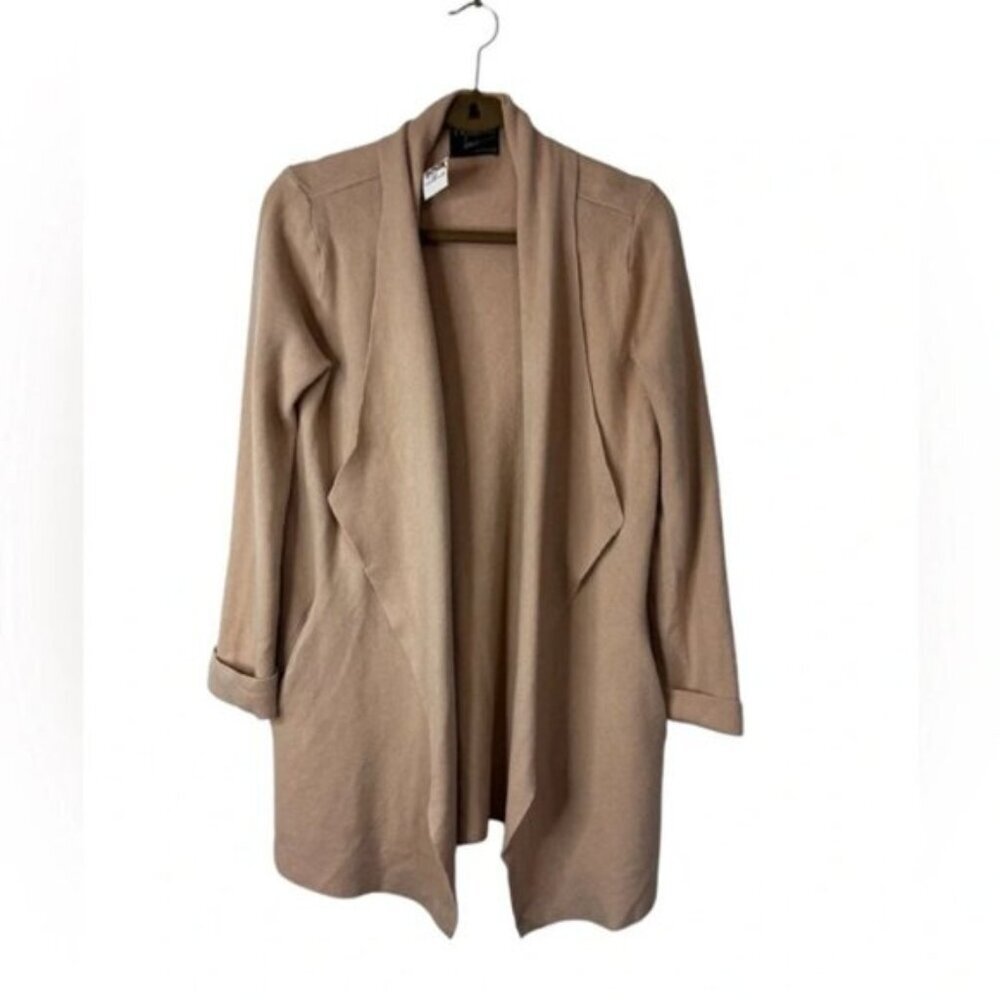 Twelfth Love Cardigan Women's Small Blush Open Front Pockets
